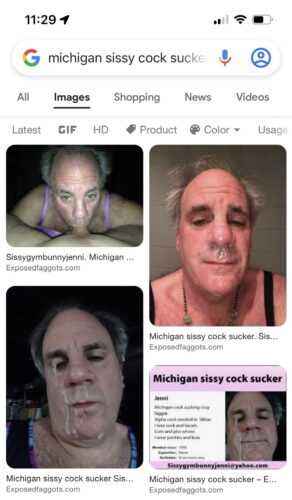 Michigan sissy cock sucker